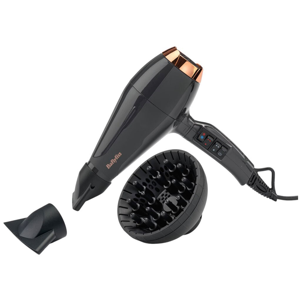 Фен Babyliss 6719DE, Чорний - № 7 Фен Babyliss 6719DE, Чорний - № 7
