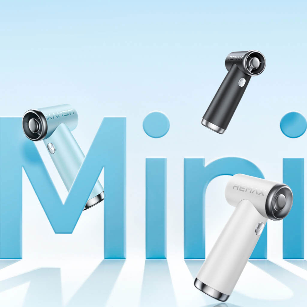 Вентилятор портативный Remax RS-SF09, Белый - № 2 Вентилятор портативный Remax RS-SF09, Белый - № 2