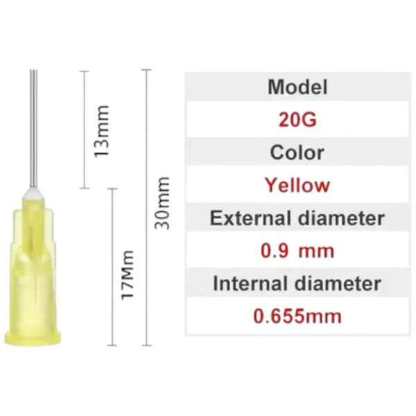 Голка-дозатор 20G - № 1 Голка-дозатор 20G - № 1