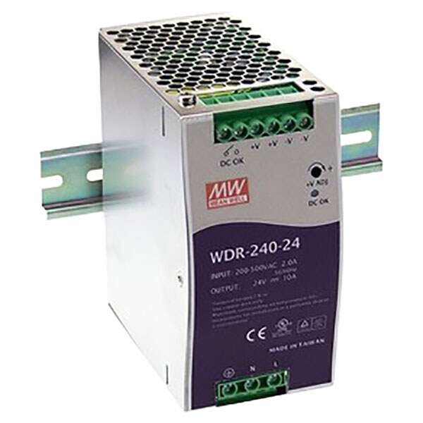 Модульный источник питания на DIN-рейку WDR-240-24 - № 1 Модульный источник питания на DIN-рейку WDR-240-24 - № 1
