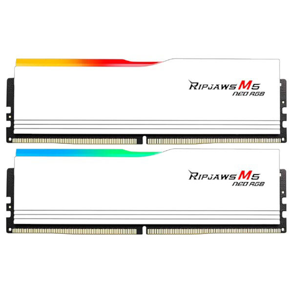 Модуль пам'яті G. Skill Ripjaws M5 Neo RGB, 32 Гб., Білий - № 1 Модуль пам'яті G. Skill Ripjaws M5 Neo RGB, 32 Гб., Білий - № 1