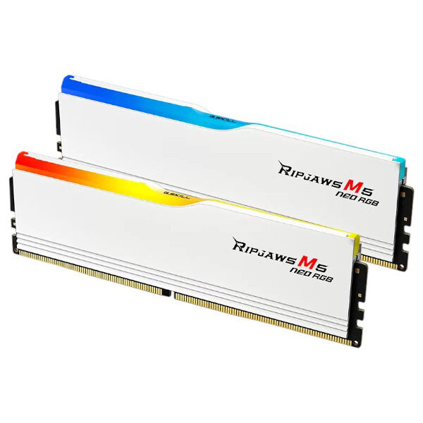 Модуль пам'яті G. Skill Ripjaws M5 Neo RGB, 32 Гб., Білий - № 2 Модуль пам'яті G. Skill Ripjaws M5 Neo RGB, 32 Гб., Білий - № 2