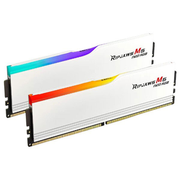 Модуль пам'яті G. Skill Ripjaws M5 Neo RGB, 32 Гб., Білий - № 3 Модуль пам'яті G. Skill Ripjaws M5 Neo RGB, 32 Гб., Білий - № 3