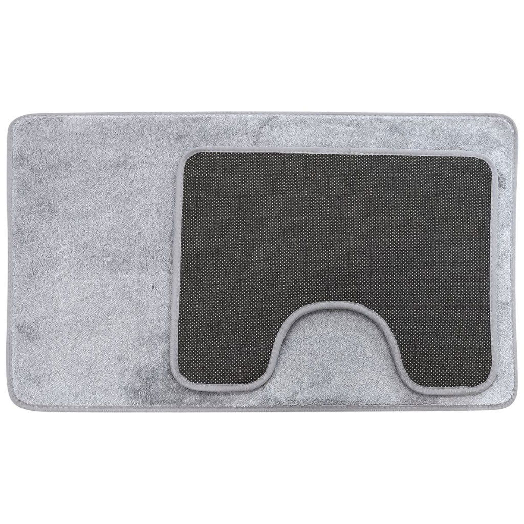 Набор ковриков для ванной комнаты, 50х80 см, 2 шт. - № 3 Набор ковриков для ванной комнаты, 50х80 см, 2 шт. - № 3