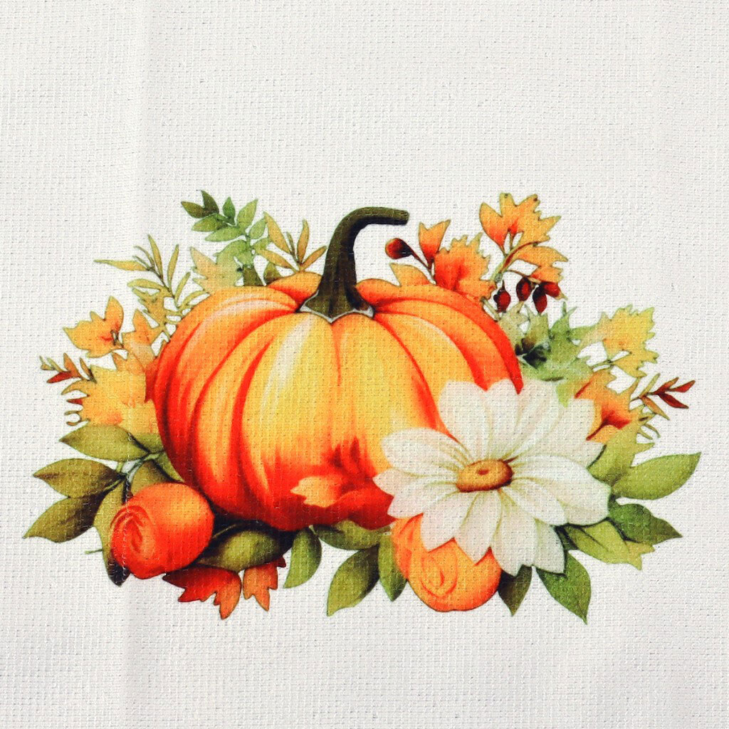 Набор кухонных полотенец микрофибра с осенним принтом, 40х60 см, 2 шт. - № 3 Набор кухонных полотенец микрофибра с осенним принтом, 40х60 см, 2 шт. - № 3