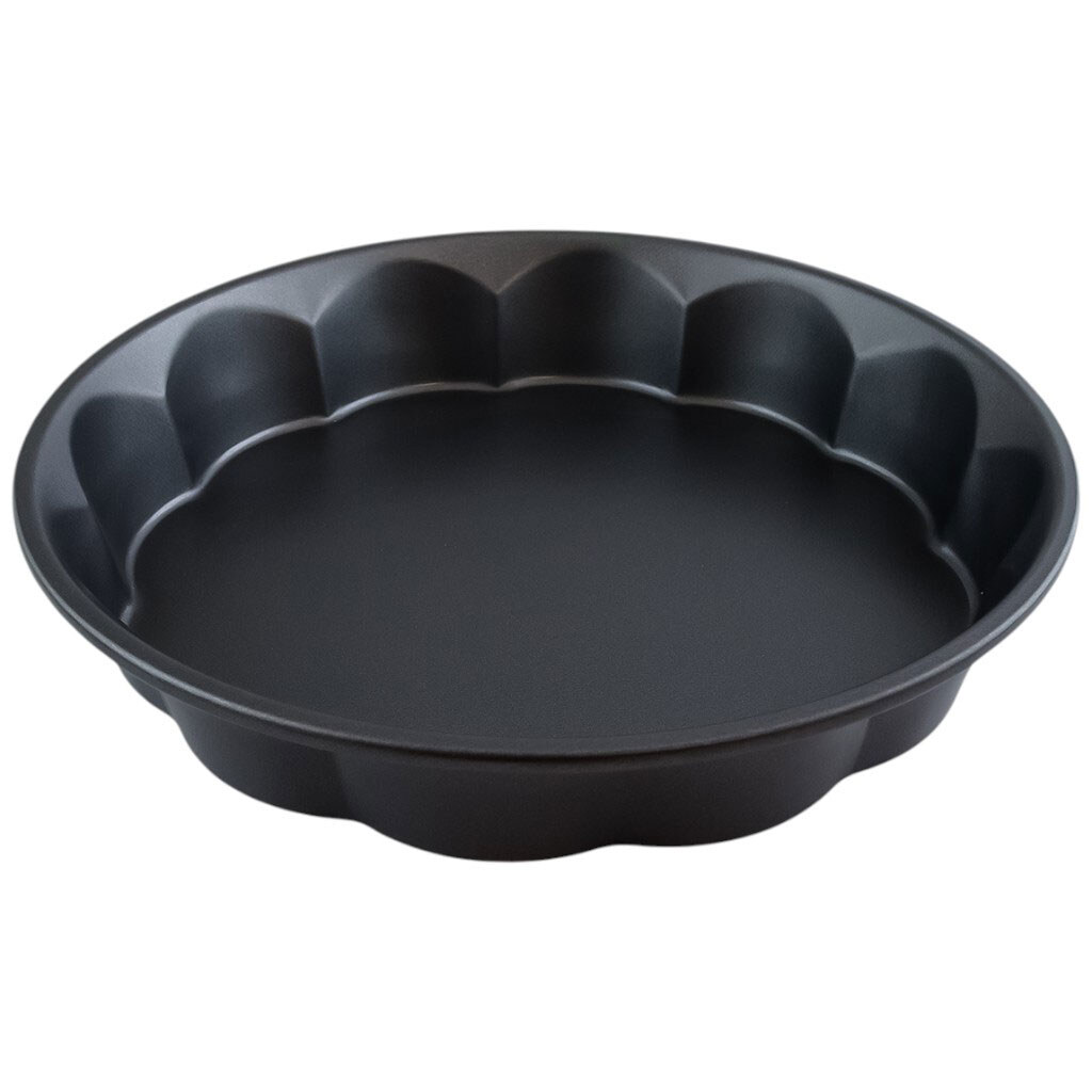 Форма для выпекания металлическая круглая волнистая Almo, 28х5 см - № 2 Форма для выпекания металлическая круглая волнистая Almo, 28х5 см - № 2