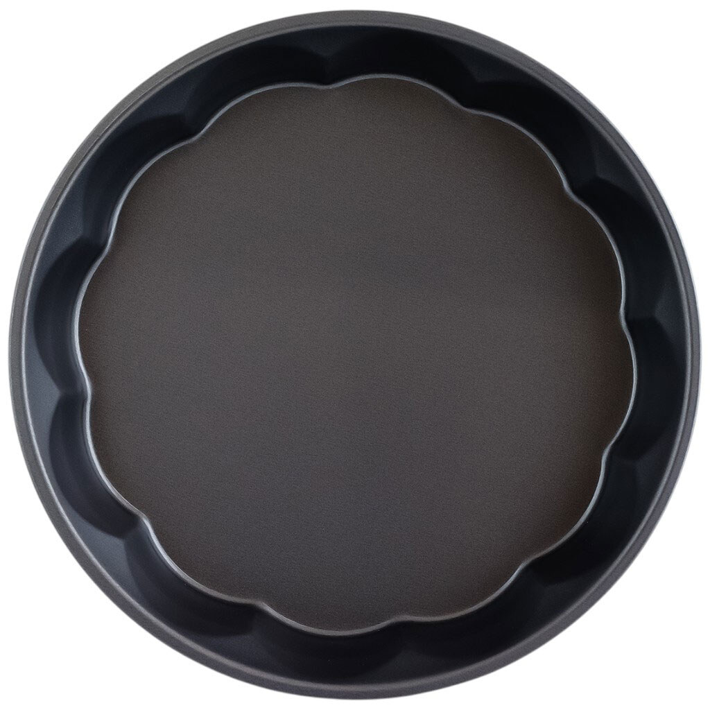 Форма для выпекания металлическая круглая волнистая Almo, 28х5 см - № 3 Форма для выпекания металлическая круглая волнистая Almo, 28х5 см - № 3