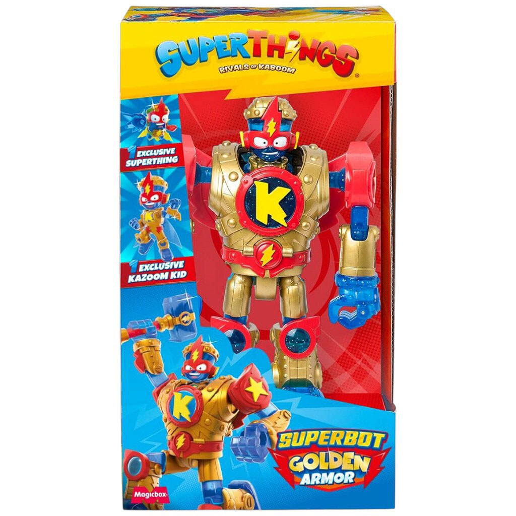 Ігровий набір "Супербот Голден Армор", Superthings - № 4 Ігровий набір "Супербот Голден Армор", Superthings - № 4