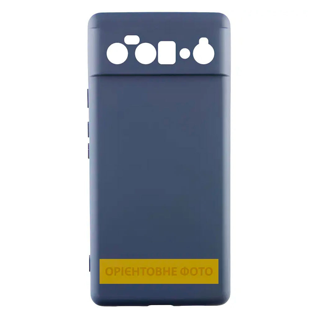 Чохол (накладка) Google Pixel 10 Pro XL, GETMAN Liquid Silk, Midnight Blue, Синій - № 1 Чохол (накладка) Google Pixel 10 Pro XL, GETMAN Liquid Silk, Midnight Blue, Синій - № 1