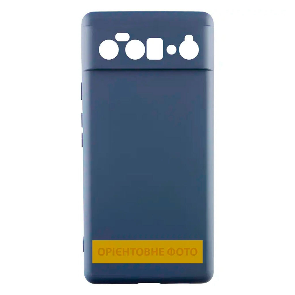 Чохол (накладка) Google Pixel 10 Pro, GETMAN Liquid Silk, Midnight Blue, Синій - № 1 Чохол (накладка) Google Pixel 10 Pro, GETMAN Liquid Silk, Midnight Blue, Синій - № 1