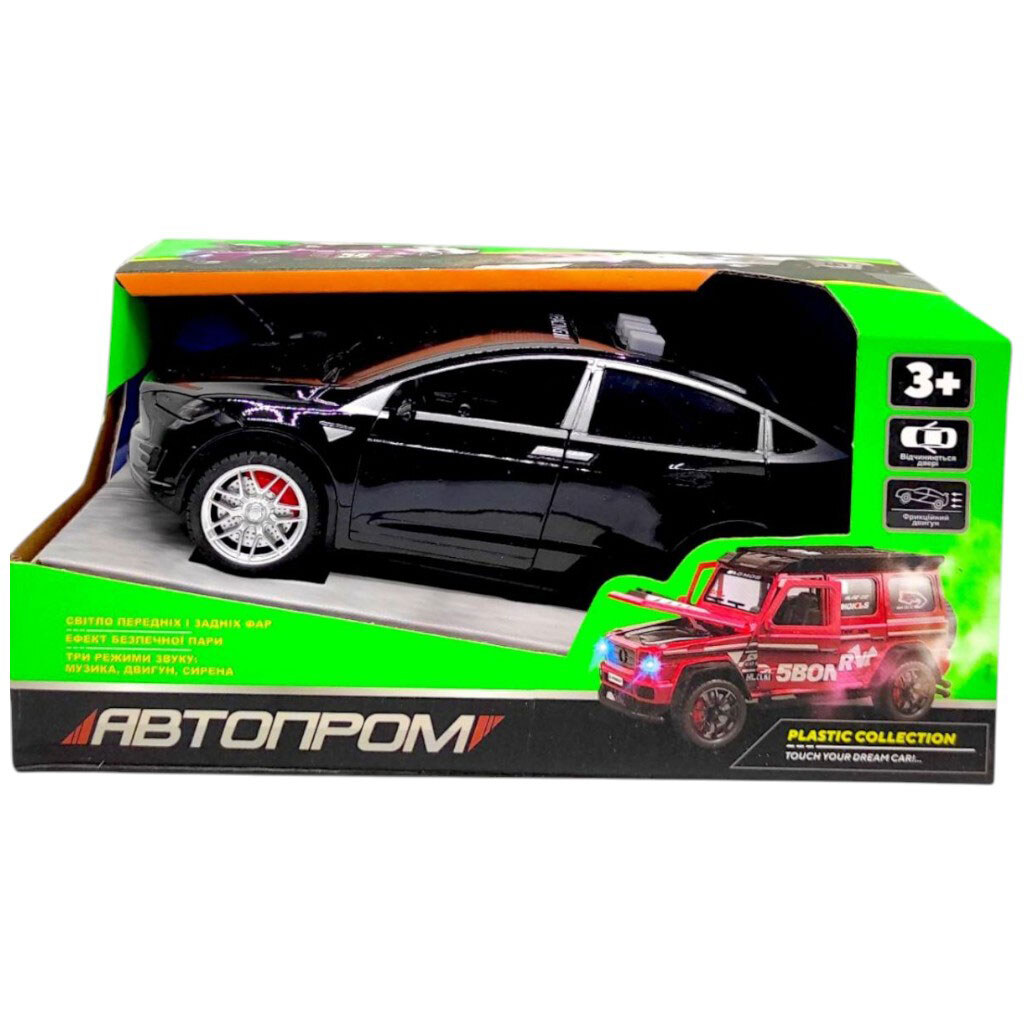 Машинка металева "Тесла", Автопром - № 1 Машинка металева "Тесла", Автопром - № 1