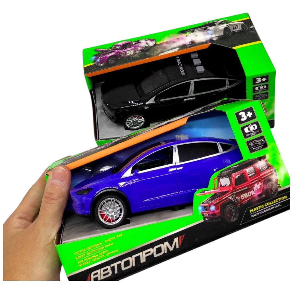 Машинка металева "Тесла", Автопром - № 2 Машинка металева "Тесла", Автопром - № 2