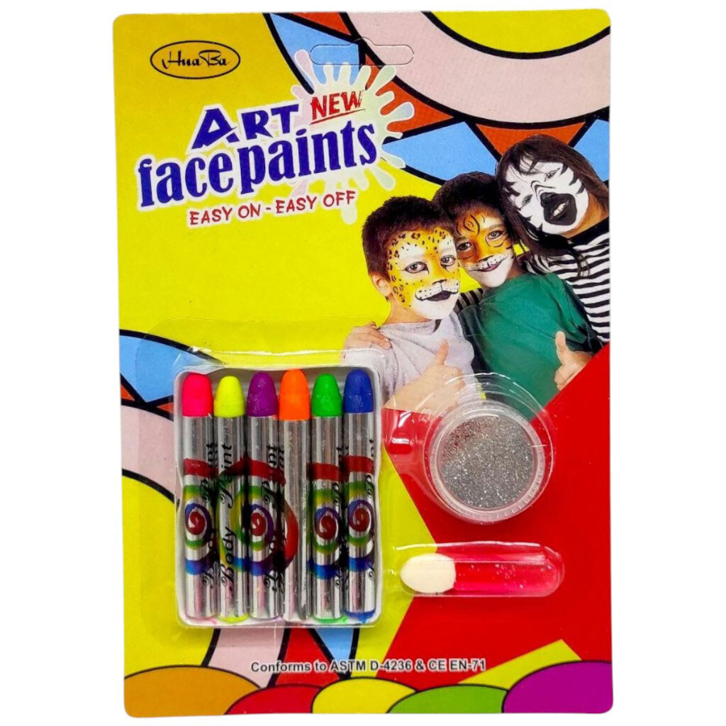 Краска для аквагрима неоновая, Mic - № 1 Краска для аквагрима неоновая, Mic - № 1