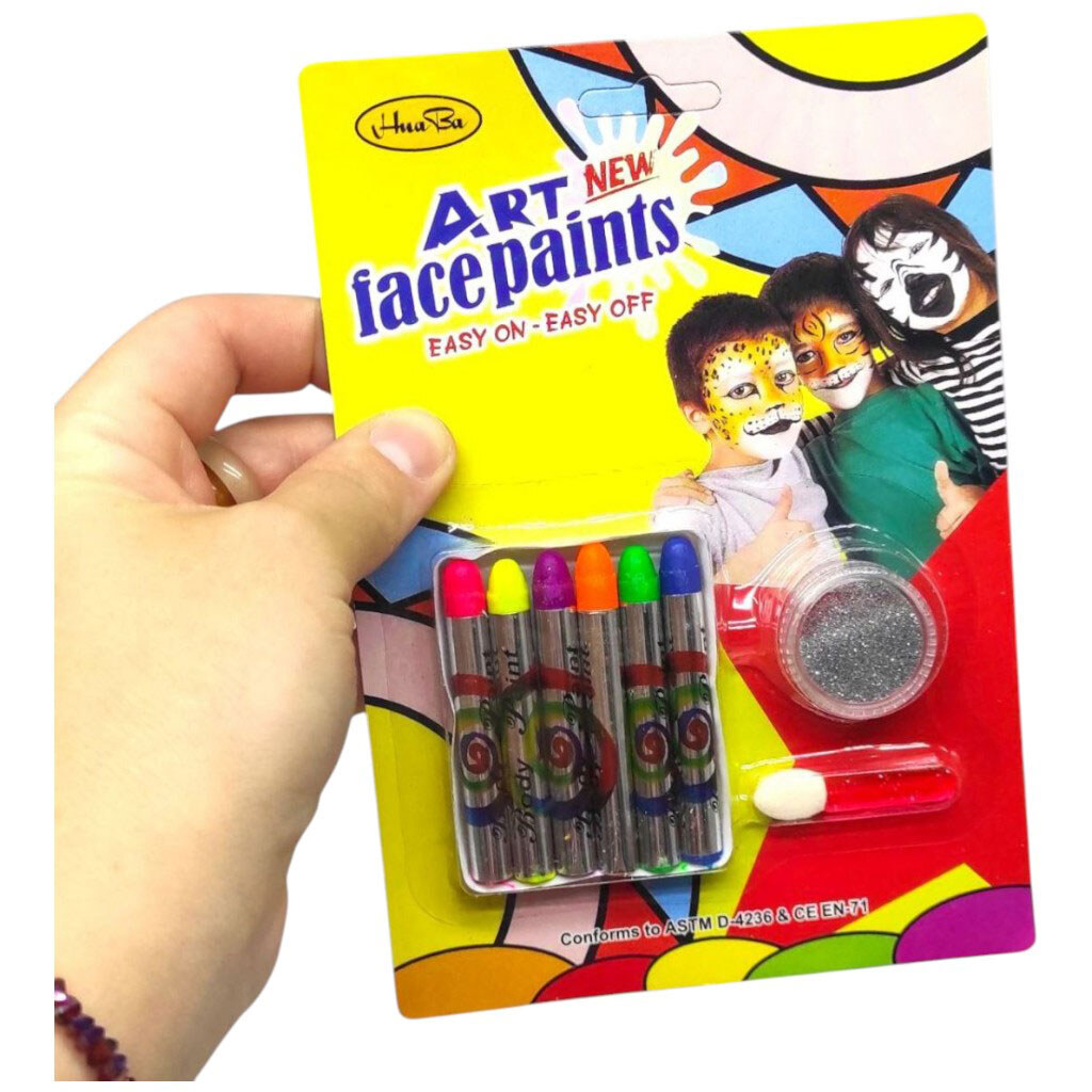 Краска для аквагрима неоновая, Mic - № 2 Краска для аквагрима неоновая, Mic - № 2