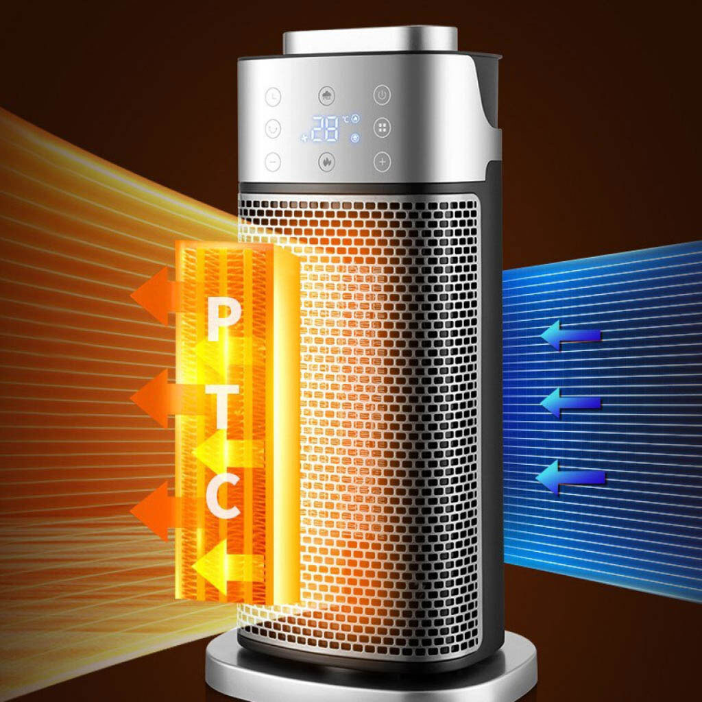 Обігрівач YND-JS-2A, Сірий - № 6 Обігрівач YND-JS-2A, Сірий - № 6