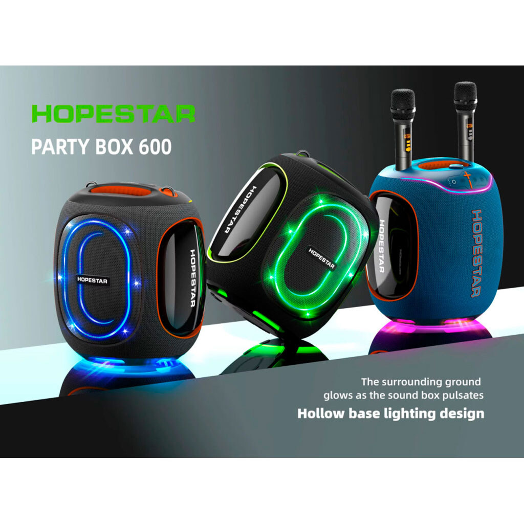 Портативная колонка Hopestar Party Box 600, Черный - № 5 Портативная колонка Hopestar Party Box 600, Черный - № 5