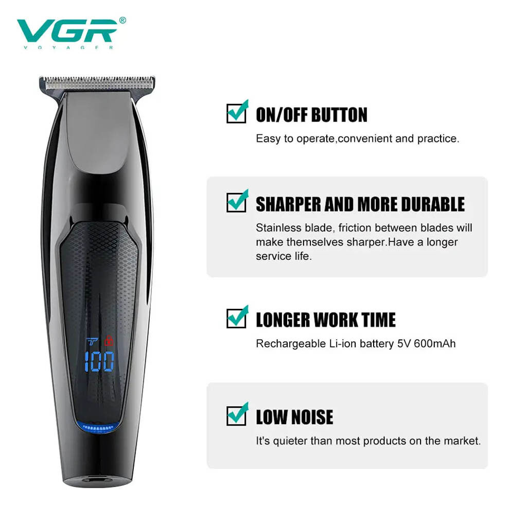 Триммер VGR V-070, Черный - № 3 Триммер VGR V-070, Черный - № 3