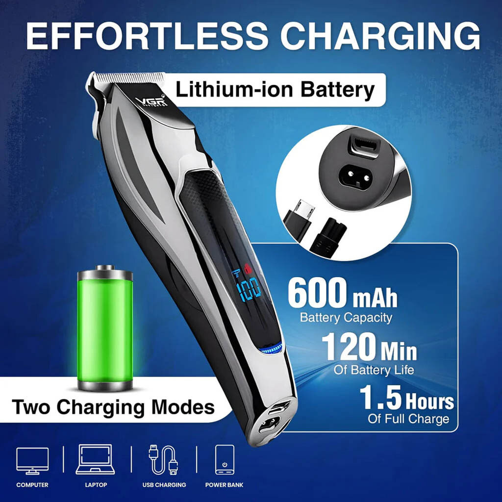 Триммер VGR V-070, Черный - № 7 Триммер VGR V-070, Черный - № 7