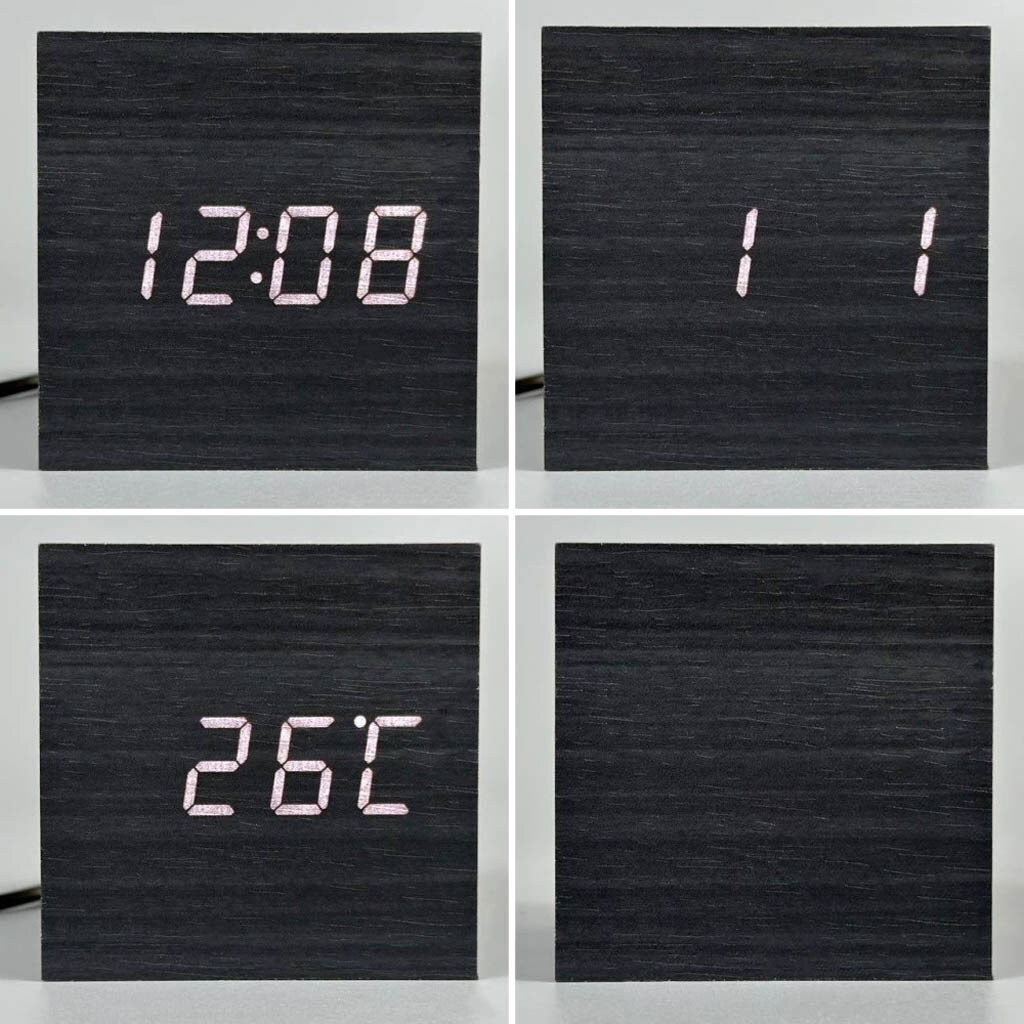 Часы VST-869-6, Черный - № 2 Часы VST-869-6, Черный - № 2