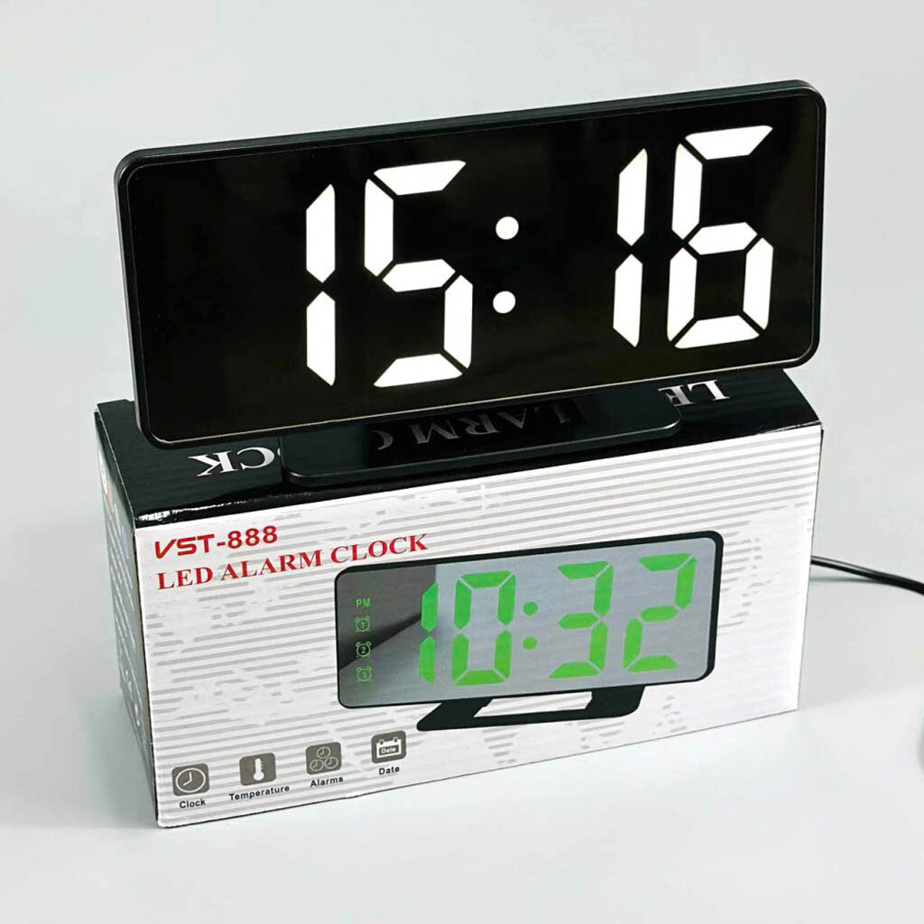 Часы VST-888-6, Черный - № 5 Часы VST-888-6, Черный - № 5