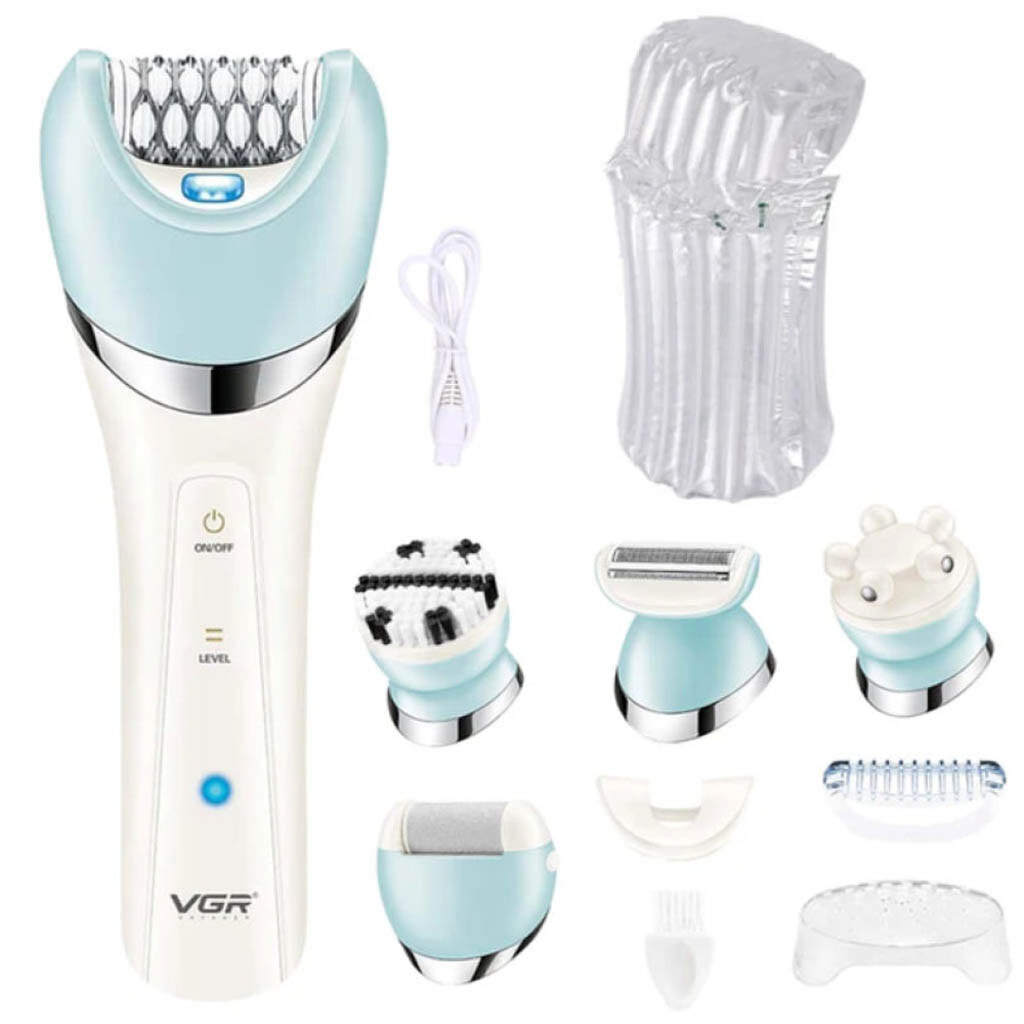 Эпилятор VGR V-703, Зеленый - № 2 Эпилятор VGR V-703, Зеленый - № 2