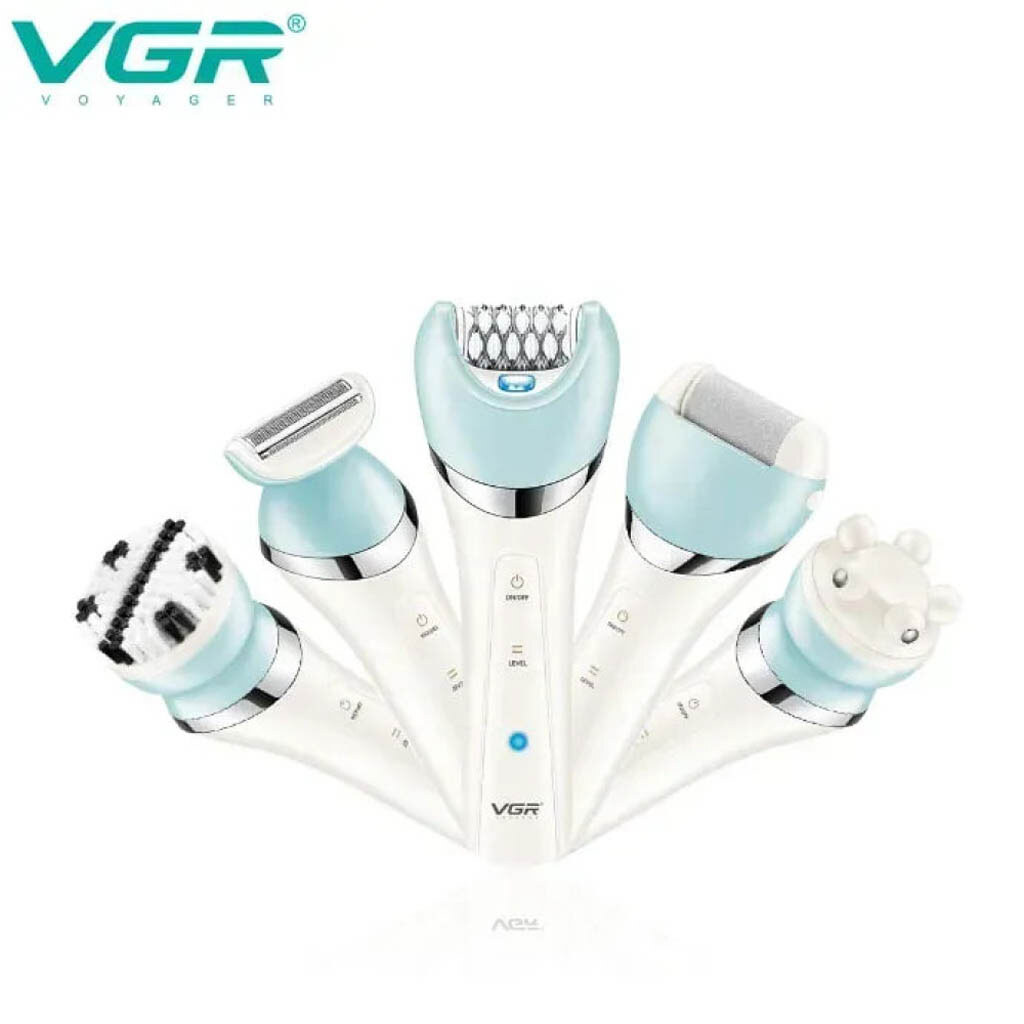 Эпилятор VGR V-703, Зеленый - № 3 Эпилятор VGR V-703, Зеленый - № 3