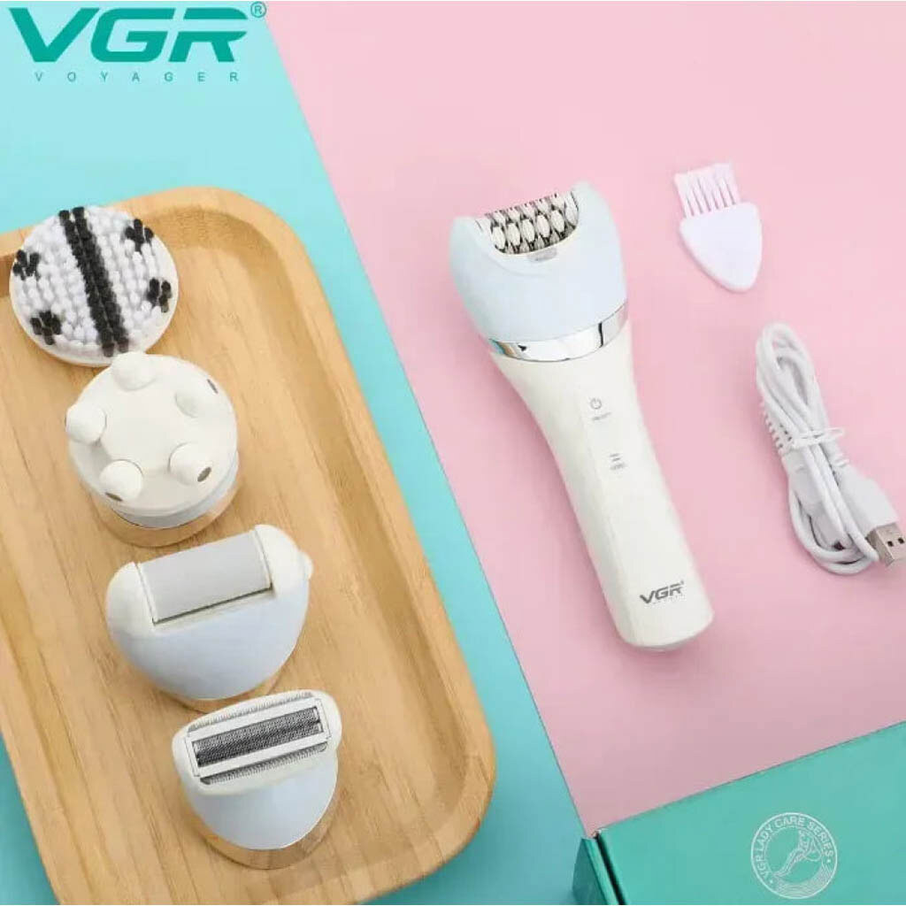 Эпилятор VGR V-703, Зеленый - № 6 Эпилятор VGR V-703, Зеленый - № 6