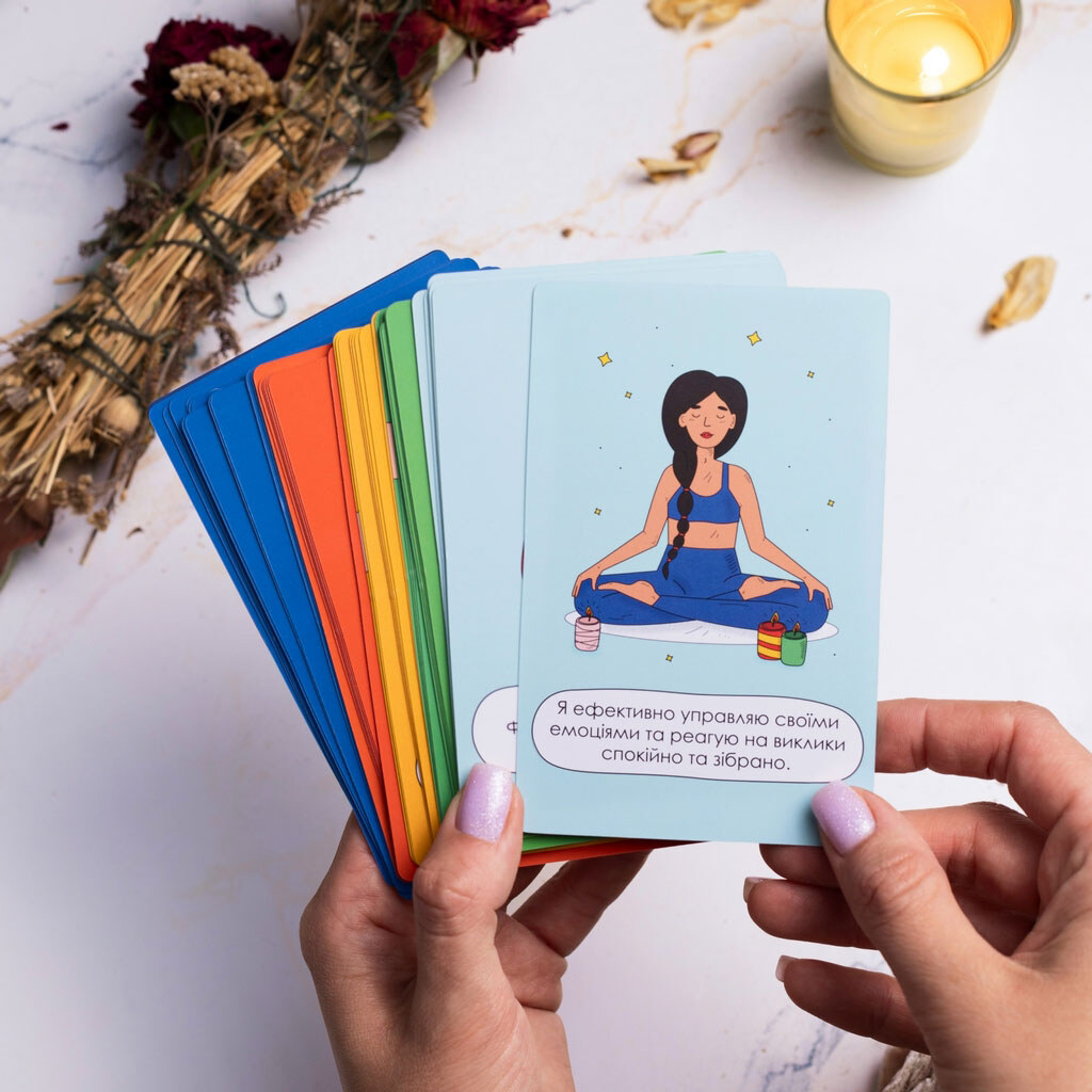 Карточки с афирмациями Orner "Я могу все!" - № 3 Карточки с афирмациями Orner "Я могу все!" - № 3