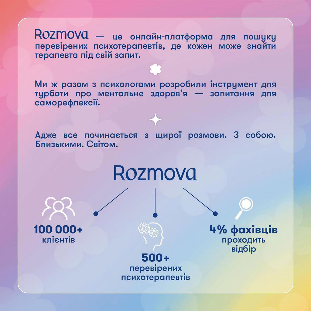Карти саморефлексії Orner x Rozmova "Розмова із собою" - № 4 Карти саморефлексії Orner x Rozmova "Розмова із собою" - № 4