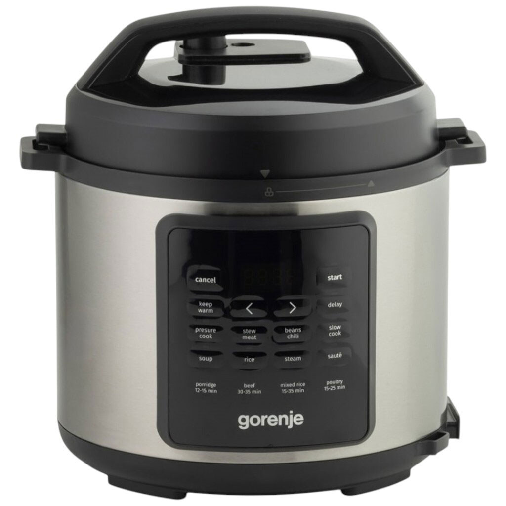 Мультиварка-скороварка Gorenje GMC6SBK, Черный - № 1 Мультиварка-скороварка Gorenje GMC6SBK, Черный - № 1
