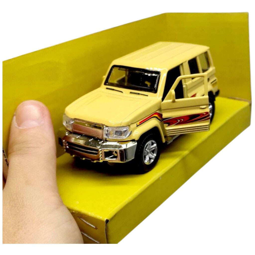 Металлическая инерционная машинка "Джип", Ming Ying - № 2 Металлическая инерционная машинка "Джип", Ming Ying - № 2