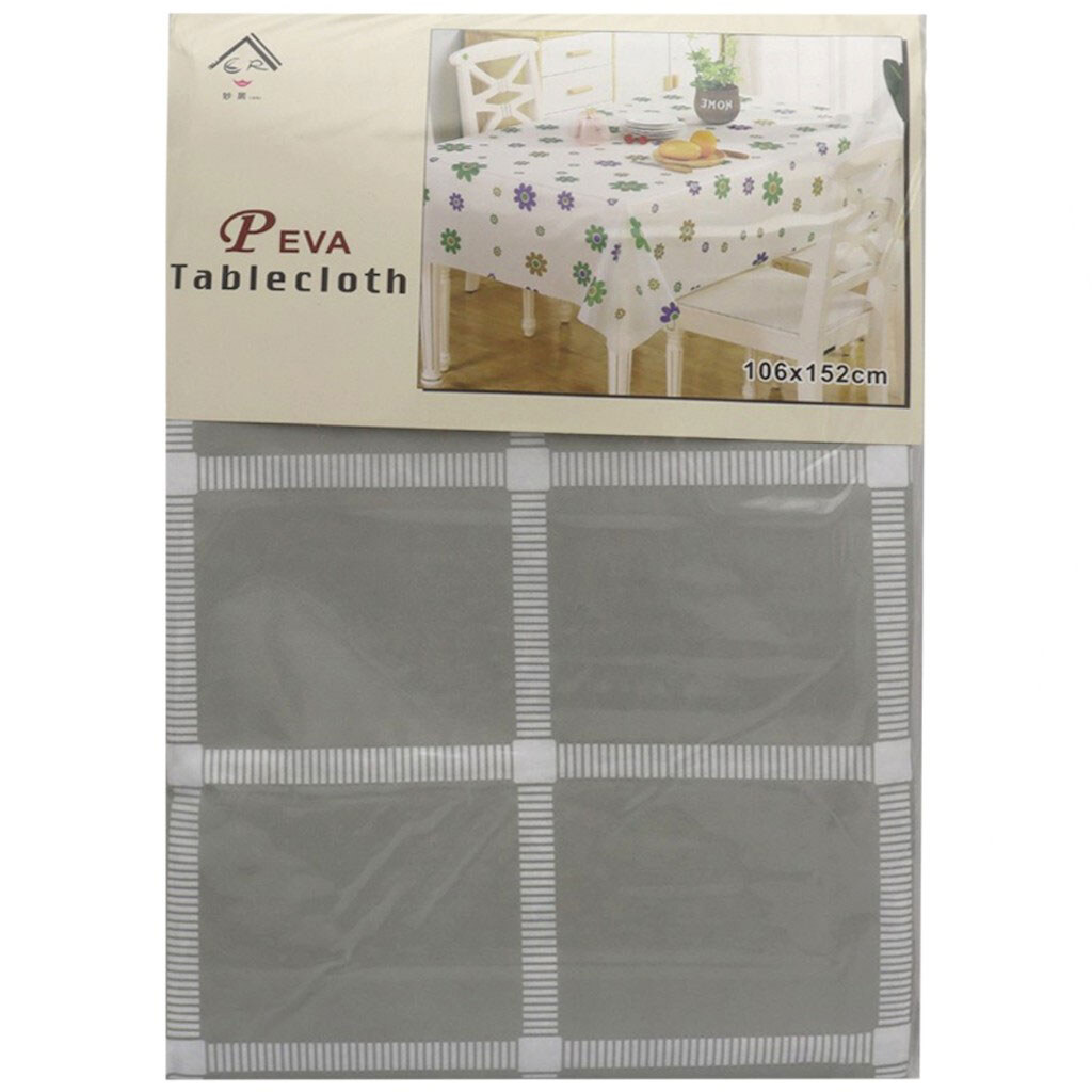 Скатертина для столу ПЕВА прямокутна з принтом, 106х152 см - № 1 Скатертина для столу ПЕВА прямокутна з принтом, 106х152 см - № 1