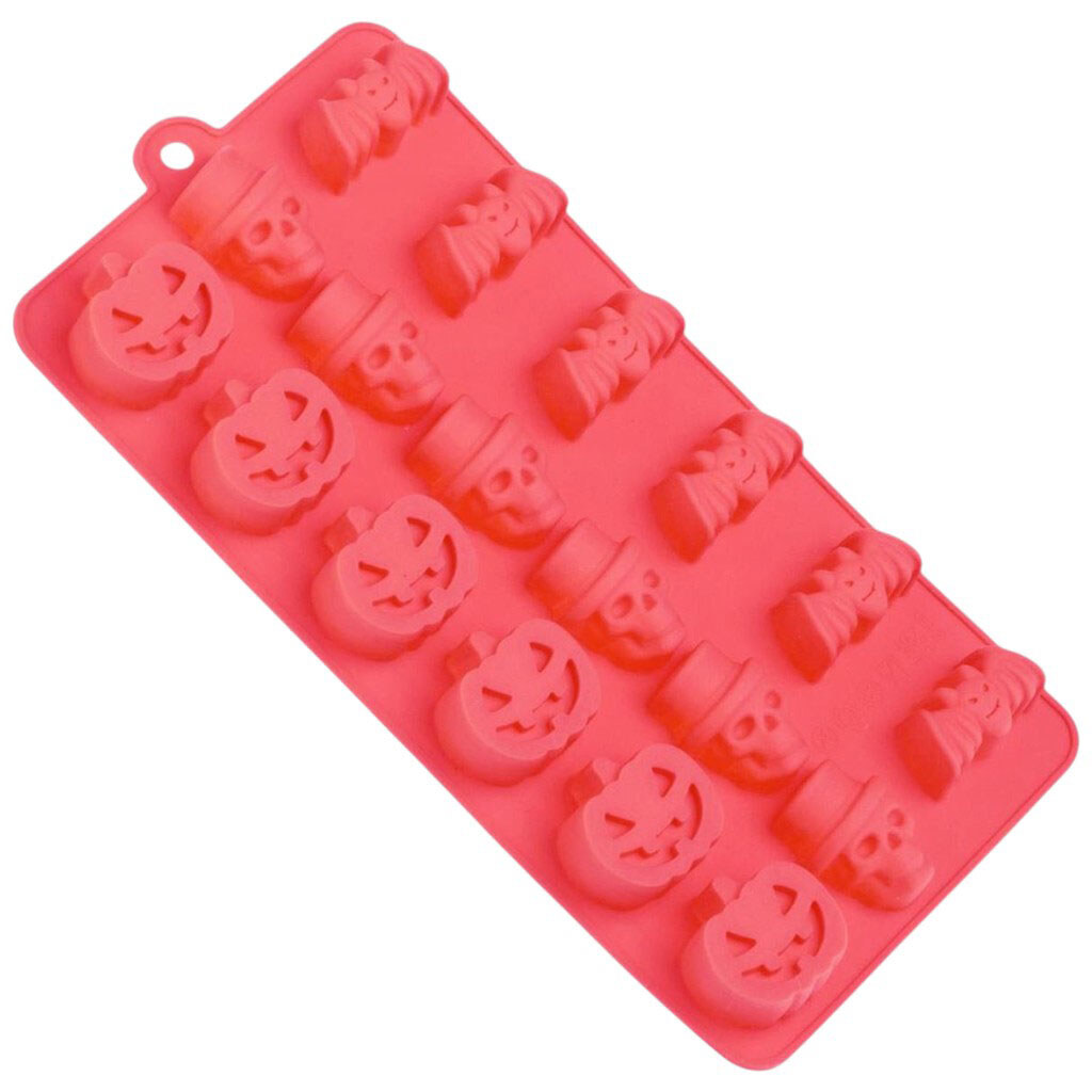 Форма для цукерок силіконова "Хелловін", 22х10,8 см - № 1 Форма для цукерок силіконова "Хелловін", 22х10,8 см - № 1
