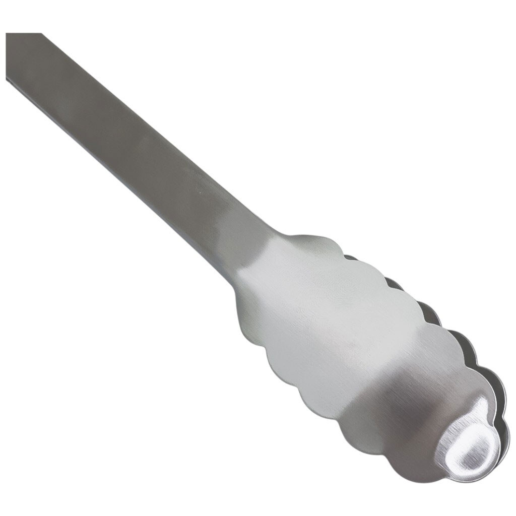 Щипцы кулинарные металлические, 26.5х3.8 см - № 2 Щипцы кулинарные металлические, 26.5х3.8 см - № 2