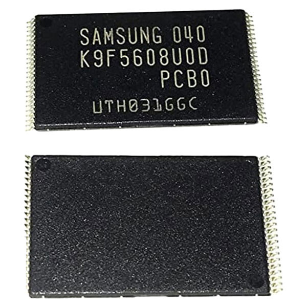 Мікросхема пам'яті FLASH K9F5608U0D-PCB0 - № 1 Мікросхема пам'яті FLASH K9F5608U0D-PCB0 - № 1