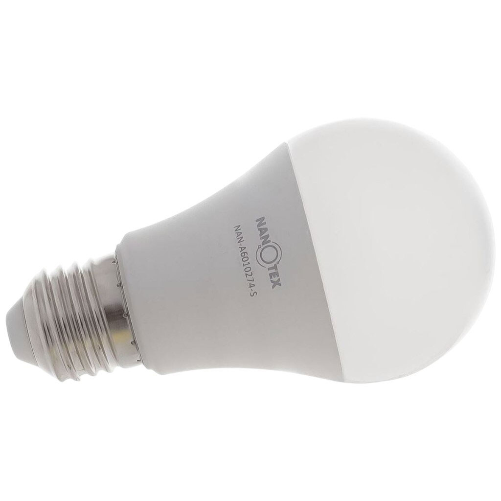 Лампа LED з датчиком руху NANOTEX A60, 10Вт, Е27, 4100К, 220В - № 2 Лампа LED з датчиком руху NANOTEX A60, 10Вт, Е27, 4100К, 220В - № 2