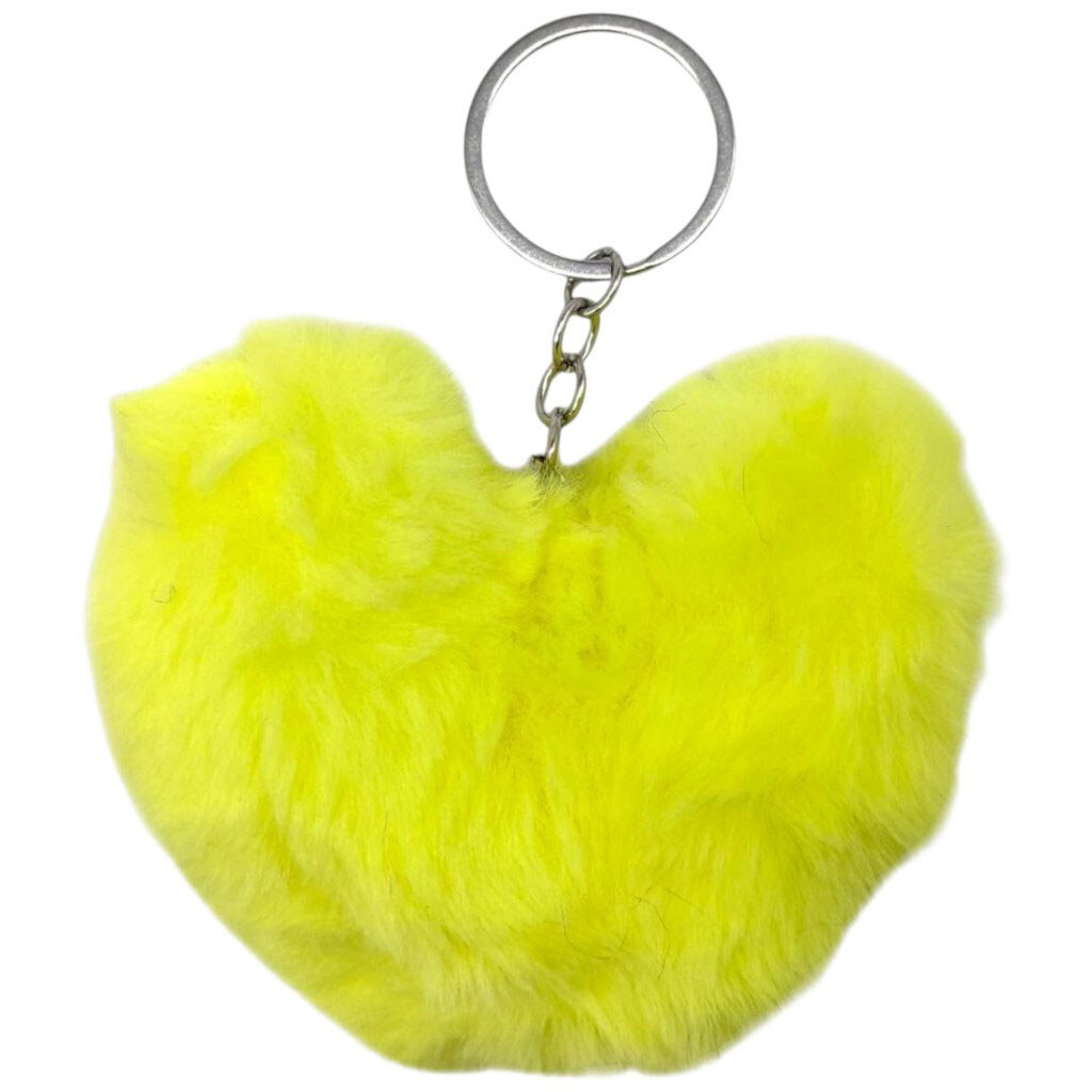 Брелок "Сердце" меховое, Mic - № 1 Брелок "Сердце" меховое, Mic - № 1