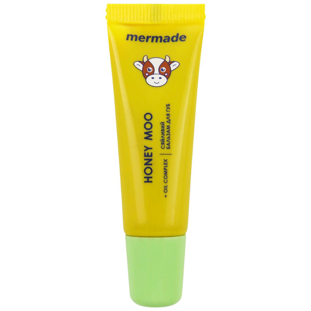 Бальзам для губ сияющий MERMADE "Honey Moo", 10 г - № 1 Бальзам для губ сияющий MERMADE "Honey Moo", 10 г - № 1