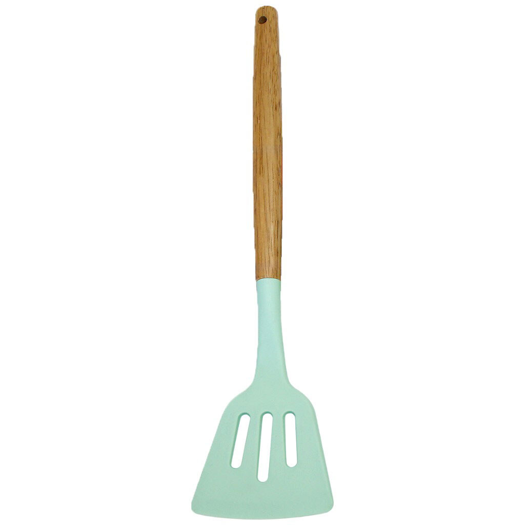 Лопатка кухонная силиконовая с деревянной ручкой "Мажура" - № 2 Лопатка кухонная силиконовая с деревянной ручкой "Мажура" - № 2