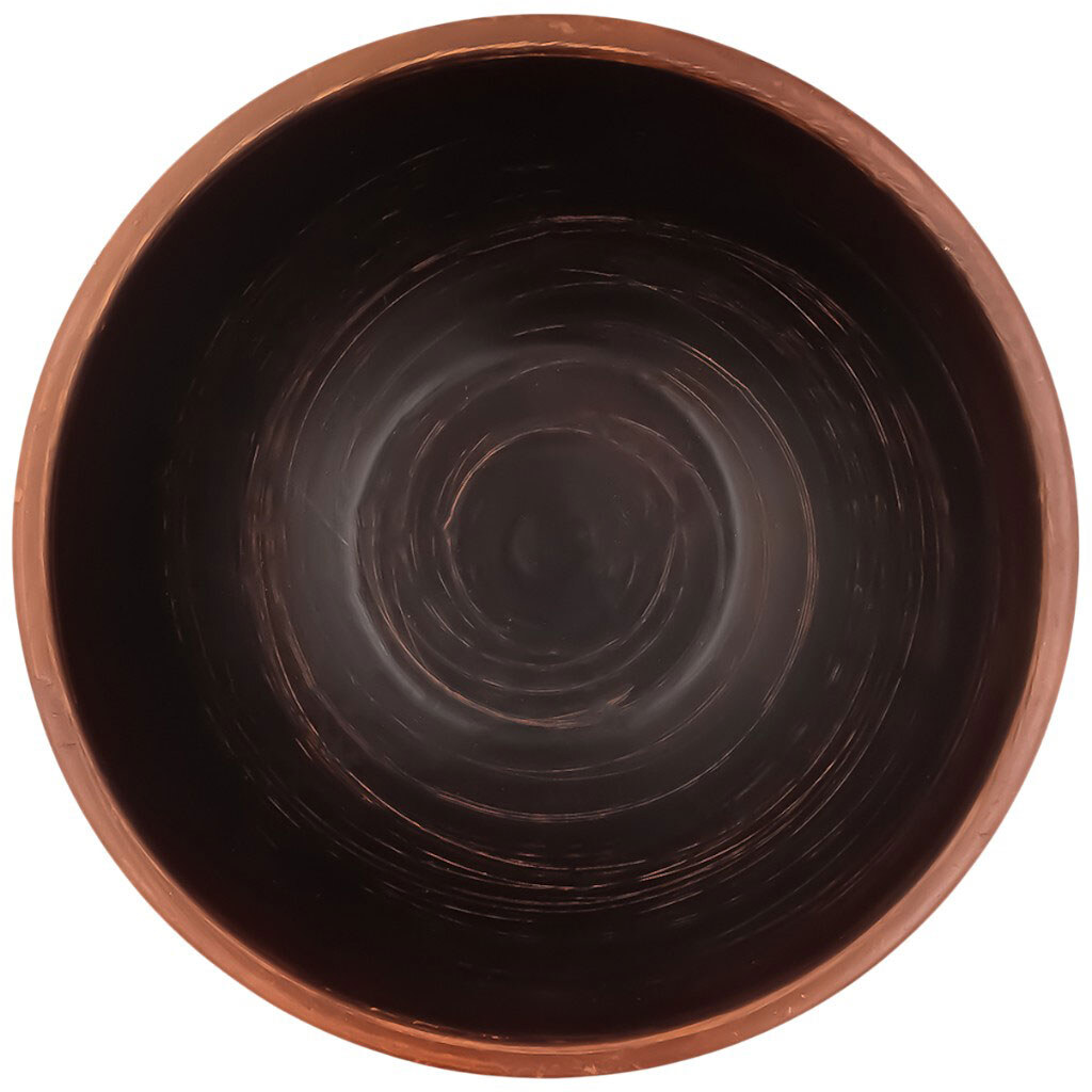 Миска глубокая из красной декоративной глины "Гравировка", d=17 см, 1 л - № 3 Миска глубокая из красной декоративной глины "Гравировка", d=17 см, 1 л - № 3
