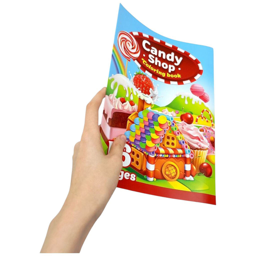 Раскраска "UNICORN", 210х297 мм, Art Studio Of Happiness - № 2 Раскраска "UNICORN", 210х297 мм, Art Studio Of Happiness - № 2