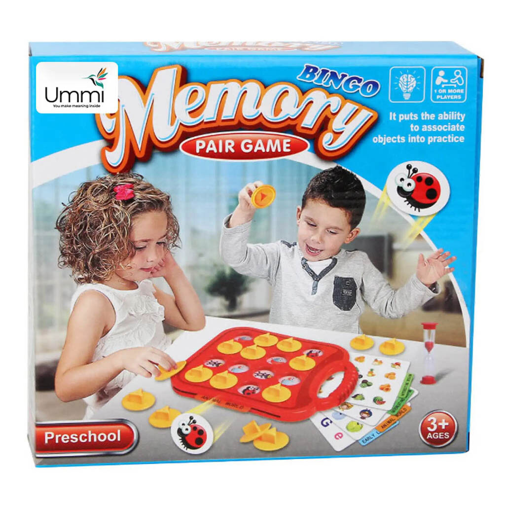 Настольная интерактивная игра Ummi 22001 Memory Pair Game, Красный - № 5 Настольная интерактивная игра Ummi 22001 Memory Pair Game, Красный - № 5