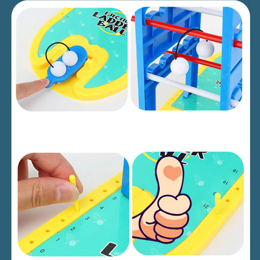 Настільна інтерактивна гра Ummi 22022 Ejection Ladder Ball, Синій - № 3 Настільна інтерактивна гра Ummi 22022 Ejection Ladder Ball, Синій - № 3