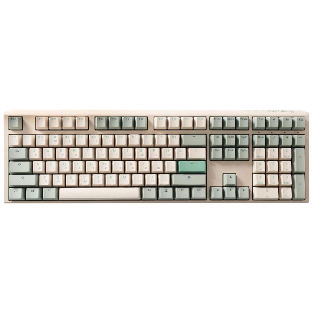 Клавиатура Ducky One 3 Cherry MX, Зеленый - № 1 Клавиатура Ducky One 3 Cherry MX, Зеленый - № 1