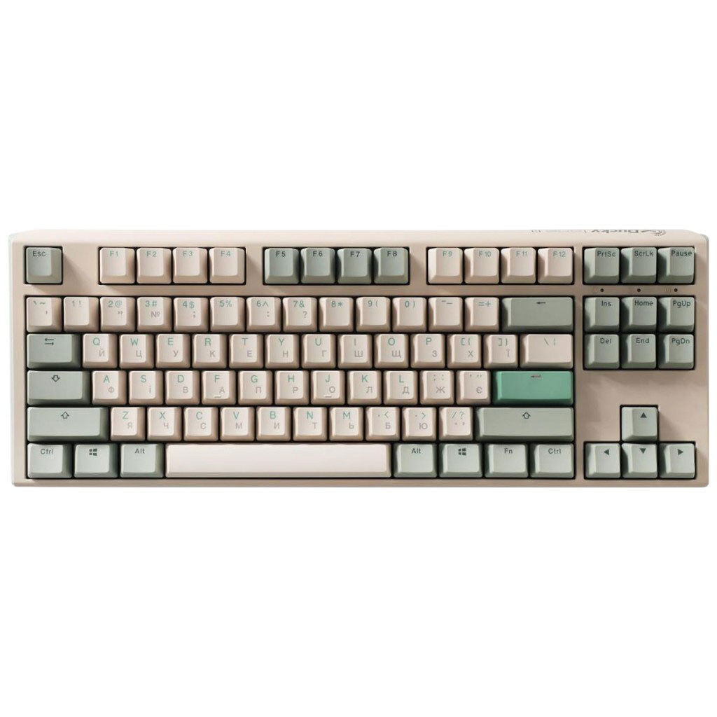 Клавиатура Ducky One 3 TKL Cherry MX, Зеленый - № 1 Клавиатура Ducky One 3 TKL Cherry MX, Зеленый - № 1