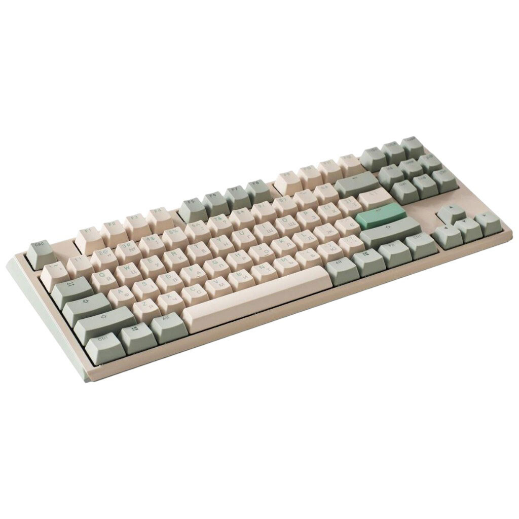 Клавиатура Ducky One 3 TKL Cherry MX, Зеленый - № 2 Клавиатура Ducky One 3 TKL Cherry MX, Зеленый - № 2