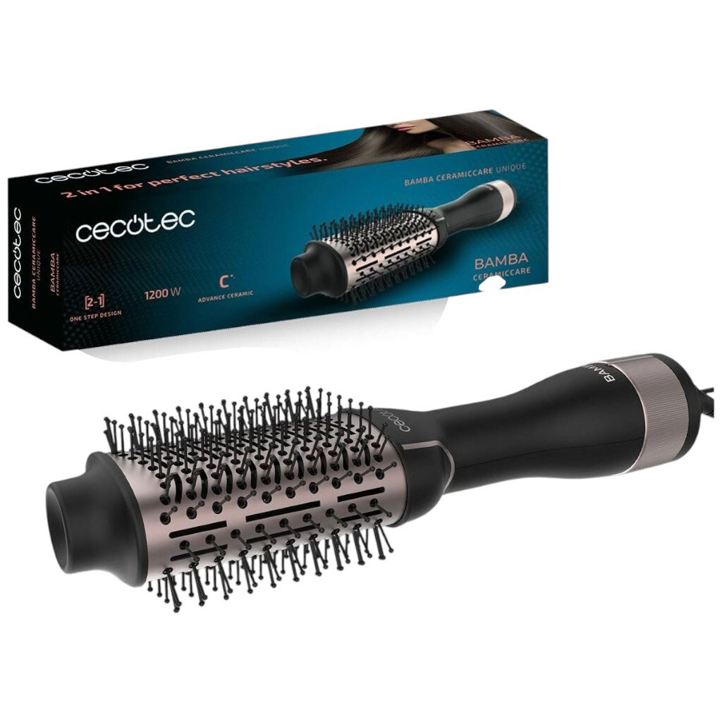 Фен-щетка Cecotec CeramicCare Unique, Черный - № 2 Фен-щетка Cecotec CeramicCare Unique, Черный - № 2
