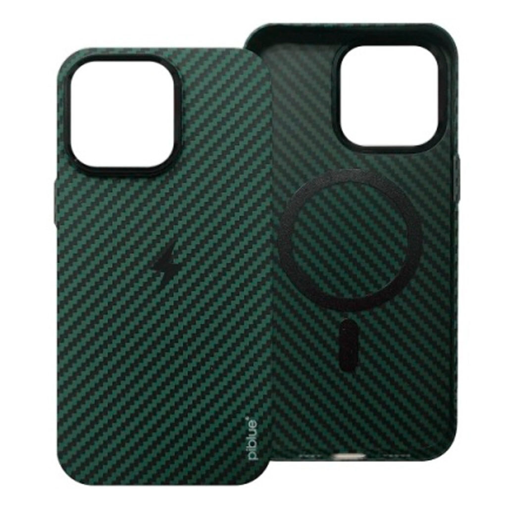 Чохол (накладка) Apple iPhone 15 Pro, Piblue Suction, Khaki, MagSafe, Зелений - № 1 Чохол (накладка) Apple iPhone 15 Pro, Piblue Suction, Khaki, MagSafe, Зелений - № 1
