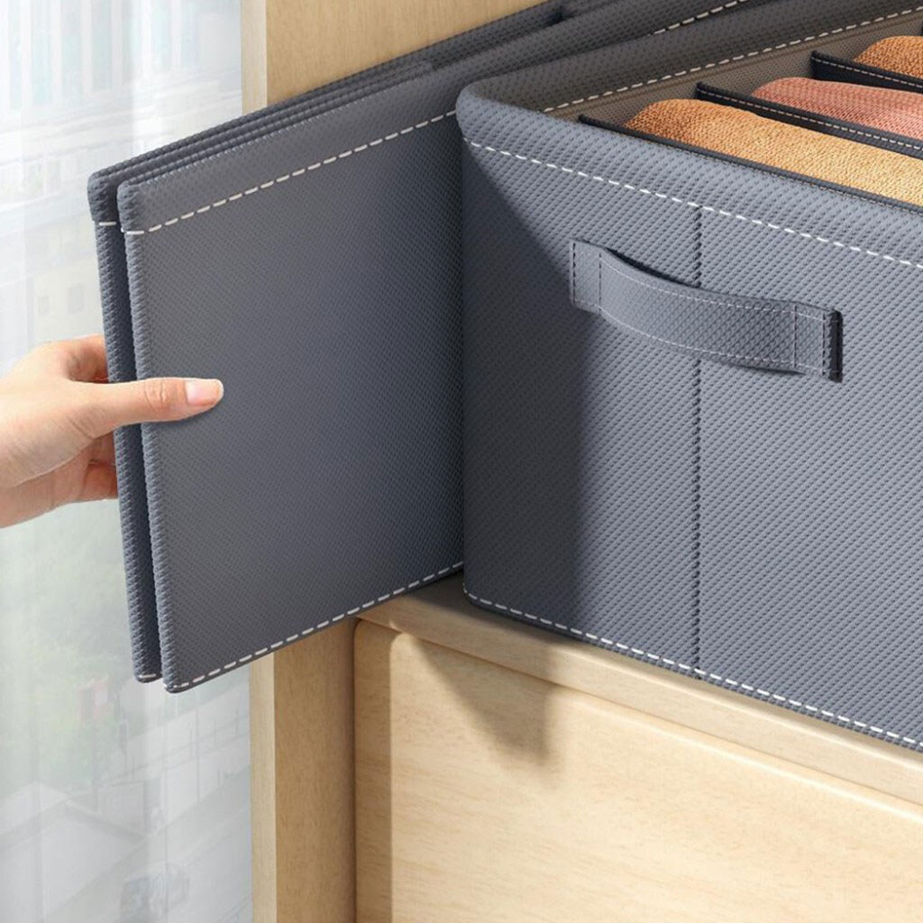 Органайзер для хранения вещей без крышки однотонный - № 5 Органайзер для хранения вещей без крышки однотонный - № 5