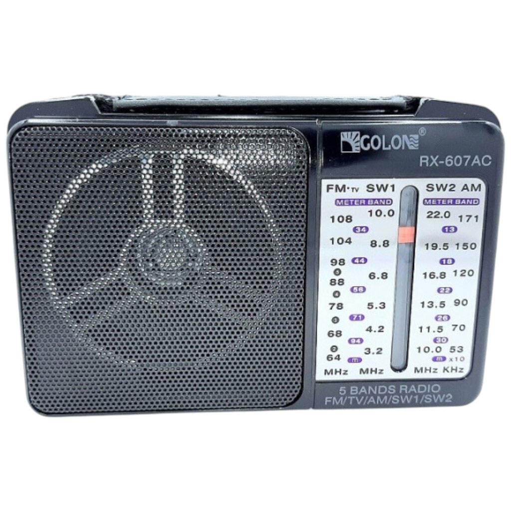 Радиоприемник Golon RX- 607AC, Черный - № 1 Радиоприемник Golon RX- 607AC, Черный - № 1